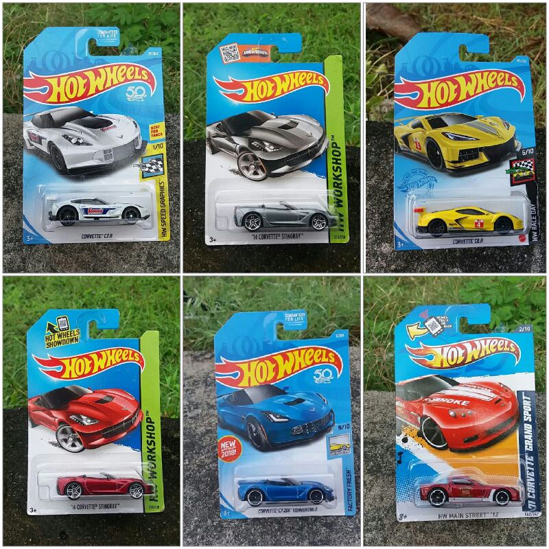 Hotwheels 19 Corvette zr1 convertable