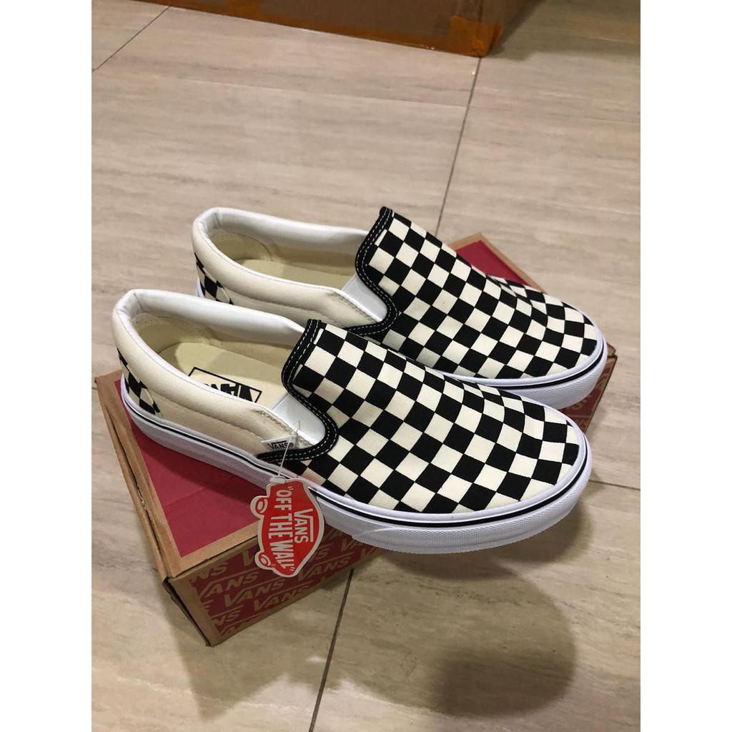 VANS CHECKERBOARD SLIP ON