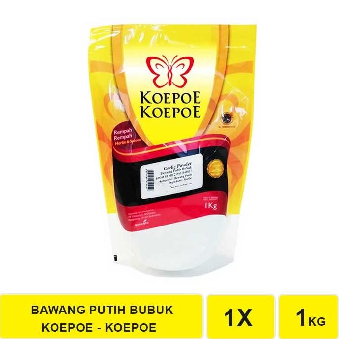 

Koepoe koepoe bawang putih bubuk / garlic powder 1kg / garlic powder