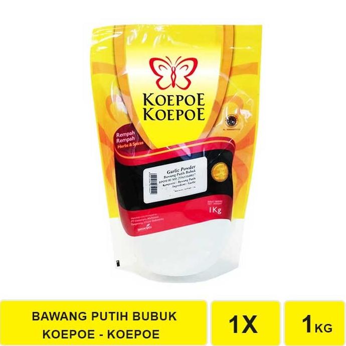 Koepoe koepoe bawang putih bubuk / garlic powder 1kg / garlic powder