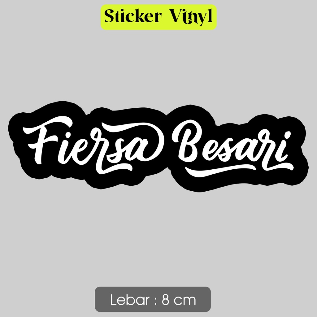 

Stiker Fiersa Besari Sticker Vinyl Bung Indie Satuan Bahan Anti Air