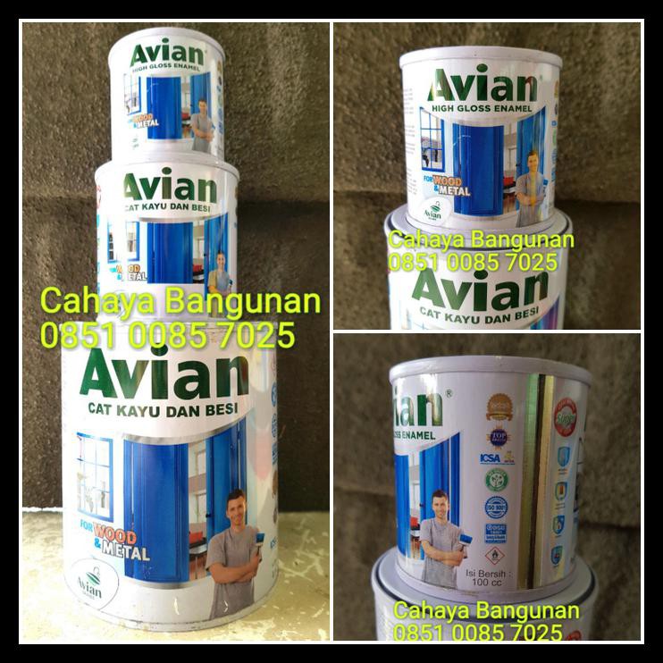 

AVIAN Cat Minyak Kayu Dan Besi 100cc 100 cc Kaleng Kecil Warna CUCI GUDANG