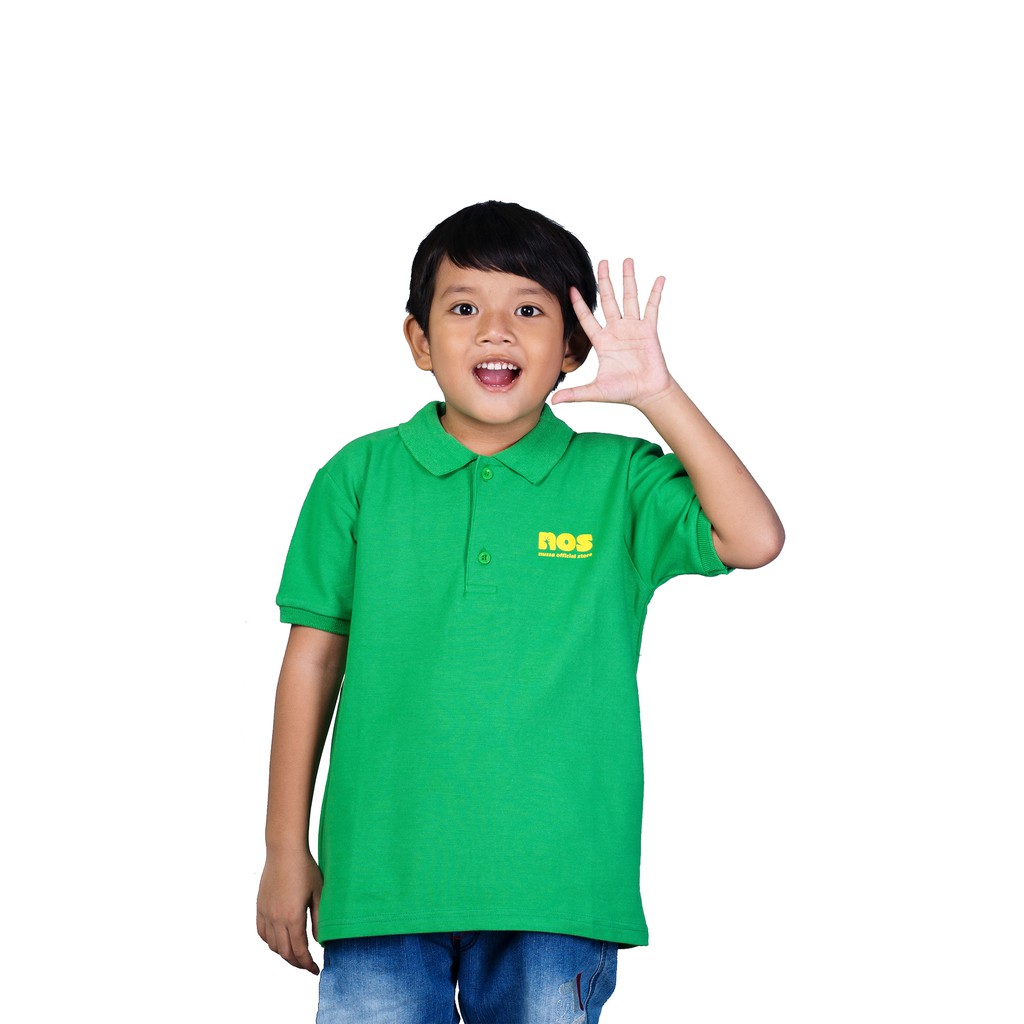 

Nussa - Polo - Kaos Anak -Hijau