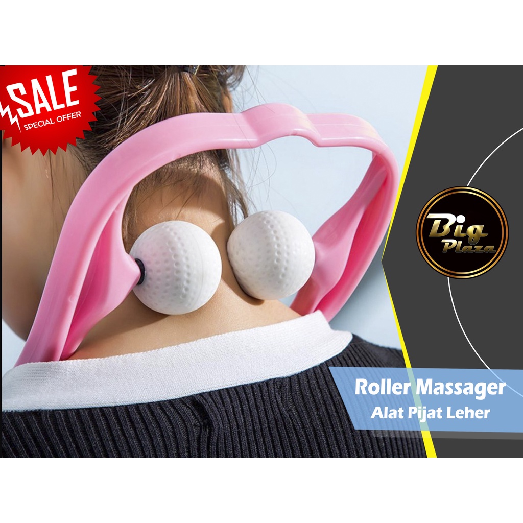 Roller Massager Korea Alat Pijat Leher Betis Paha Tangan Kaki 0733