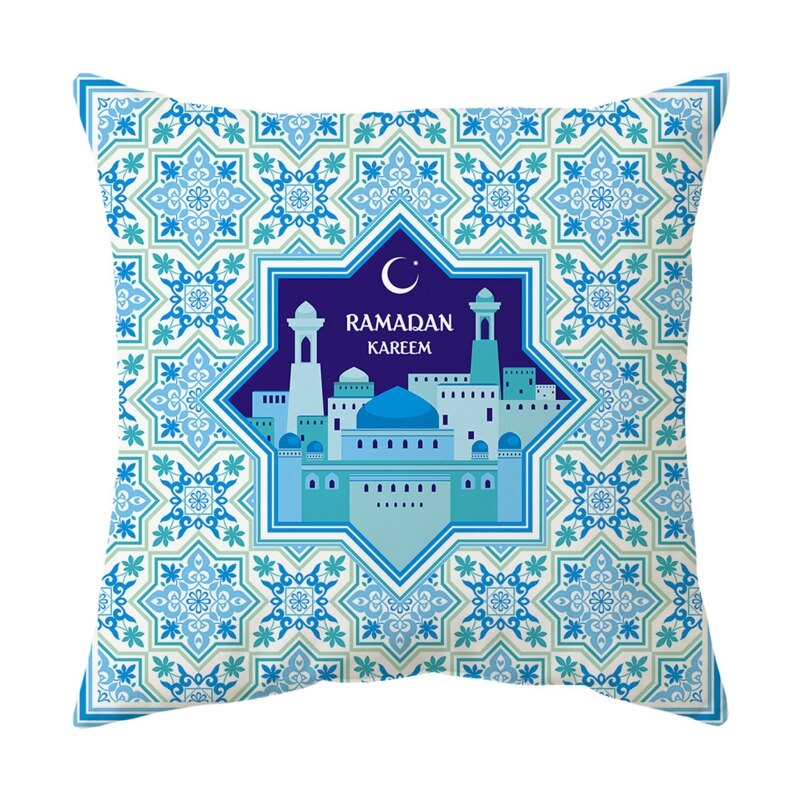 Ramadan Series Pillow Case / Sarung Tutup Bantal Sofa Kain Bludru