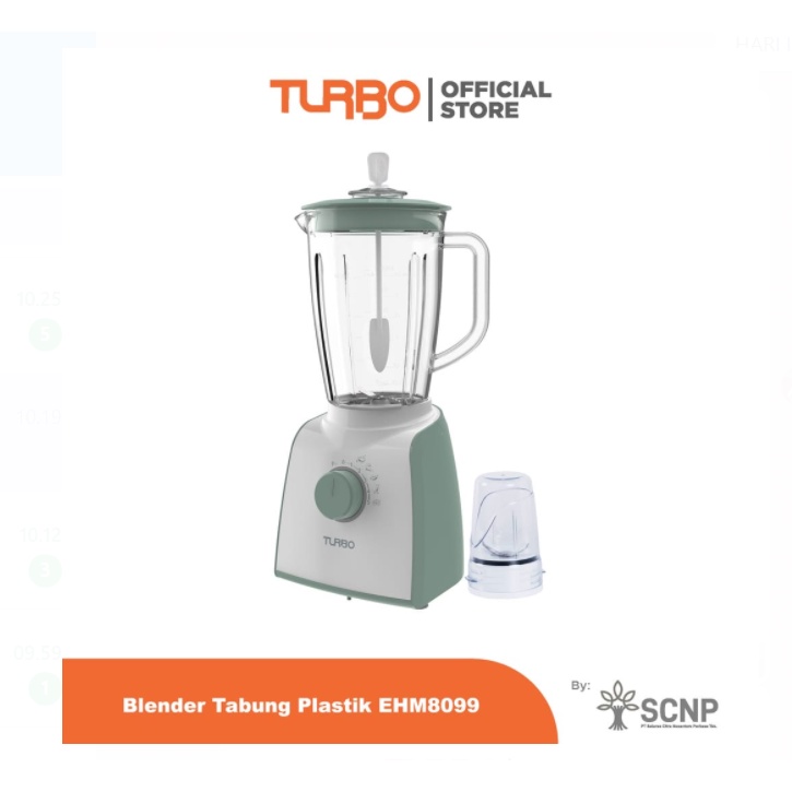 Blender Turbo EHM 8099 Food Grade Material - Warna warni