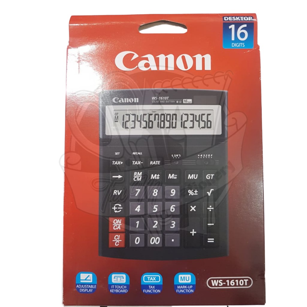 

Kalkulator Canon WS 1610T