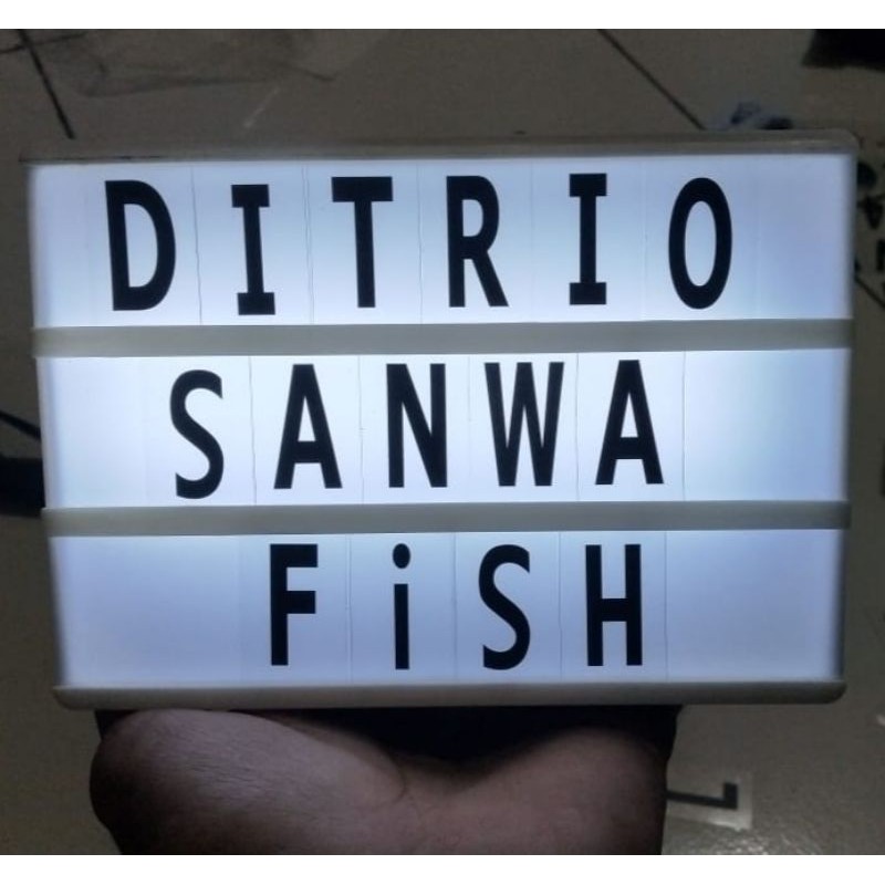 Lampu Led Cinema Light Decoration