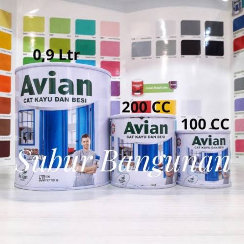 

Cat Minyak Kayu Dan Besi Avian High Gloss Enamel 100 cc