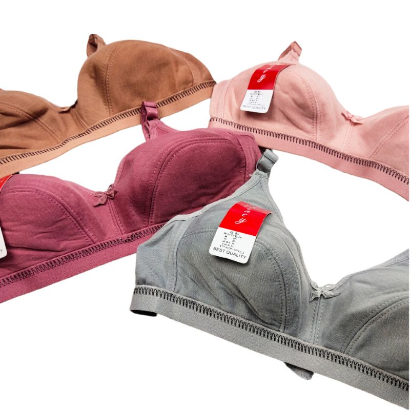 BH BRA Sport Wanita Cewek Remaja Dewasa Tanpa Kawat Busa Tipis SIZE 34 36 38 40 42 Stick BERKUALITAS
