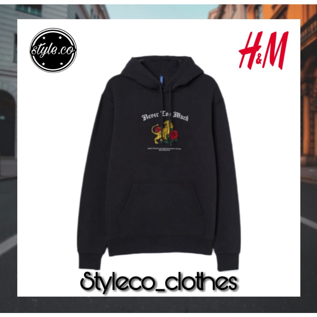HOODIE H&M NEVER TOO MUCH ORIGINAL MURAH - HOODIE H&M ORIGINAL MURAH - HOODIE H&M UNISEX MURAH