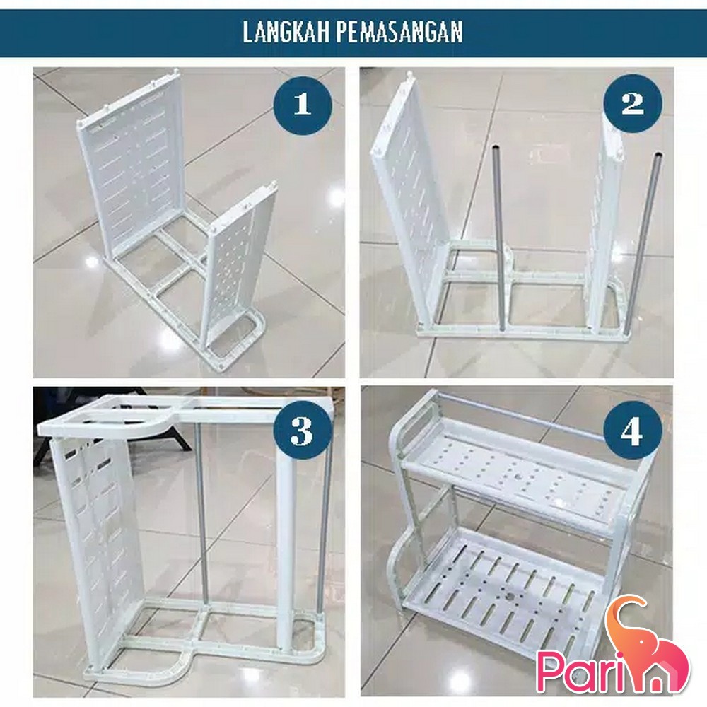 PARIM RAK BUMBU DAPUR / perlengkapan dapur rak dapur MULTIFUNGSI PRM-205