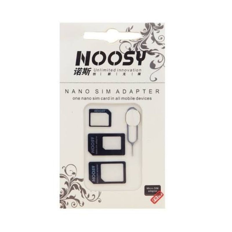 Adapter Simcard / Sambungan Kartu HP (Noosy 4 In 1)