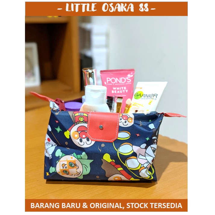 Tas Kosmetik Serbaguna Pouch Karakter Motif Lucu