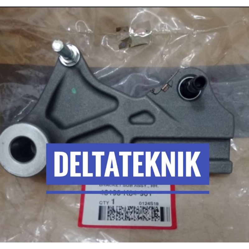 braket caliper belakang CRF 150, original AHM