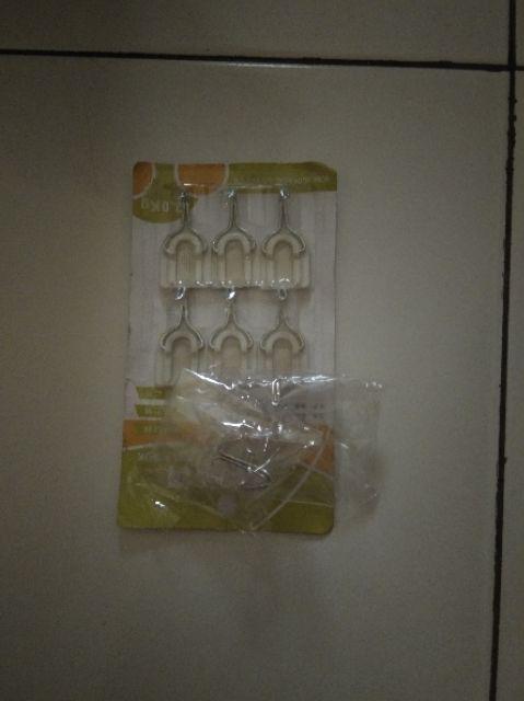 Gantungan Tempel Dinding/hanger Untuk Dapur/gantungan Sticker