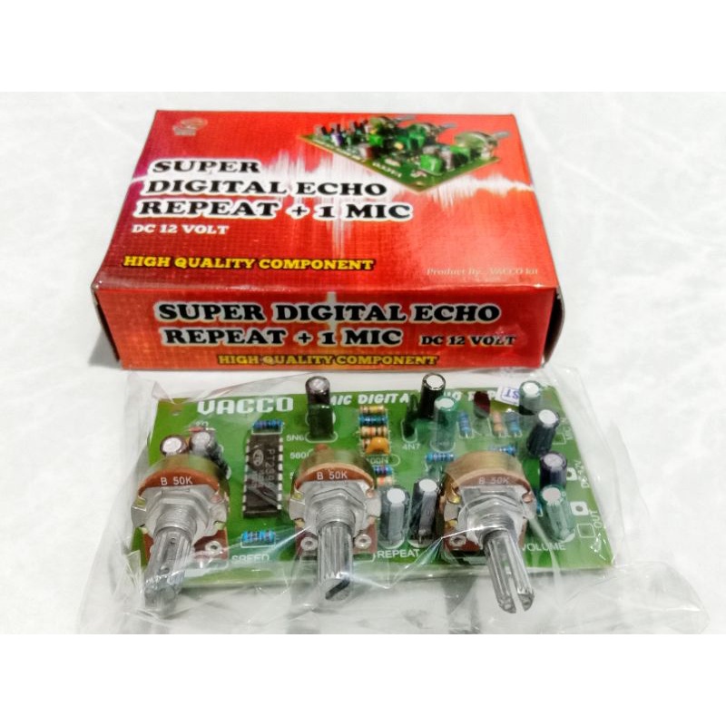 Kit echo reverb 1 mic