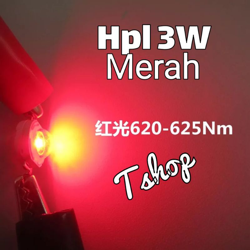 Led Hpl 3W Merah