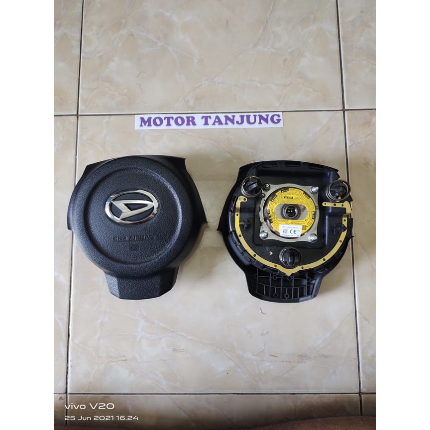 cover stir airbag daihatsu AYLA komplit logo stir original