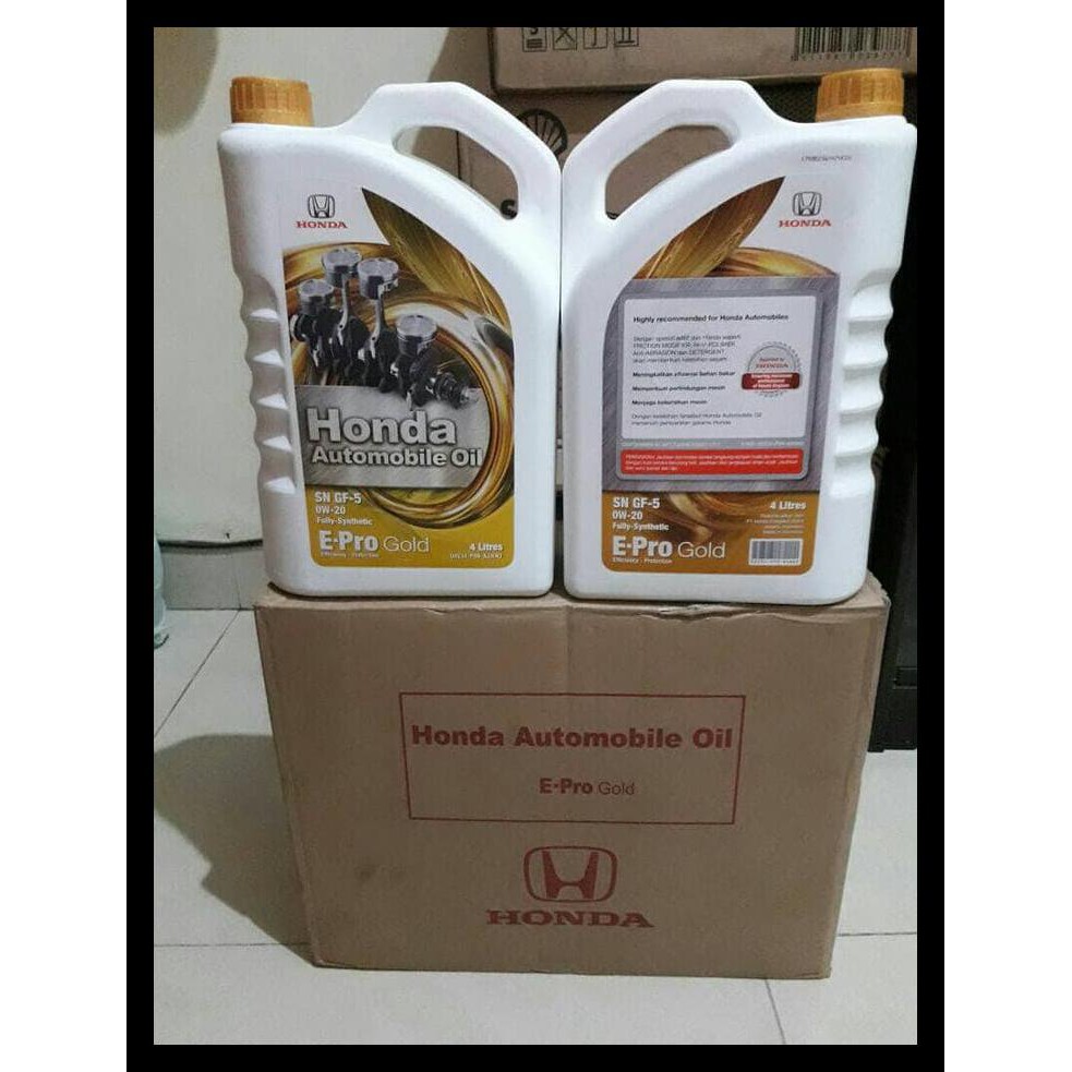 Oli Honda E-Pro Gold 0W-20 Galon 4Liter