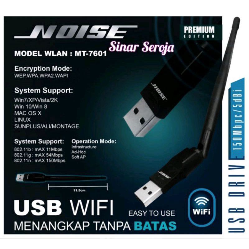 Dongle Wifi / Usb Adaptor Dongle Digital Parabola Receiver HD NOISE Murah