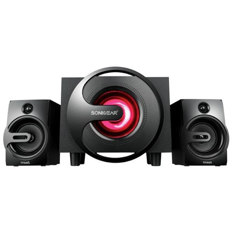 SONICGEAR Titan 5 BTMI Bluetooth Speaker Aktive Stereo 2.1 System