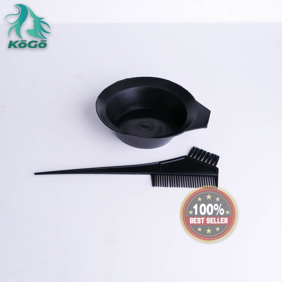 PAKET SISIR DAN MANGKUK CAT RAMBUT PEWARNAAN SET HAIR COLORING BARBER