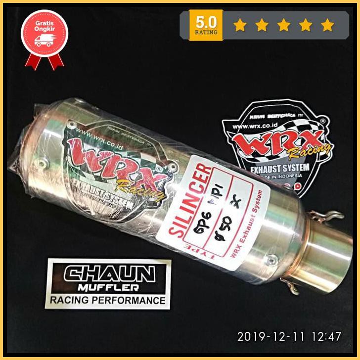 Knalpot Silincer Wrx Gp6 K K1 K2 Original Not Proliner Tridente Cld Free898