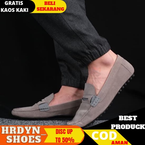 HDS X KOMATSU - Sepatu Kulit Dewasa Laki Laki Kantor Cowok Formal Resmi Pantopel Nikah Remaja Kerja Kantor Slip On Pantofel Kondangan Hitam Coklat 38-44 Pernikahan Cowok Kantoran Gereja Dinas Kasual Loafers Pantovel Pesta Undangan Kulit Sapi Garut Murah