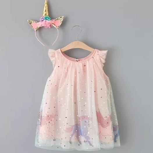 Dress Unicorn . Dress Anak Unicorn Dress Pesta Unicorn . Baju Unicorn Termurah