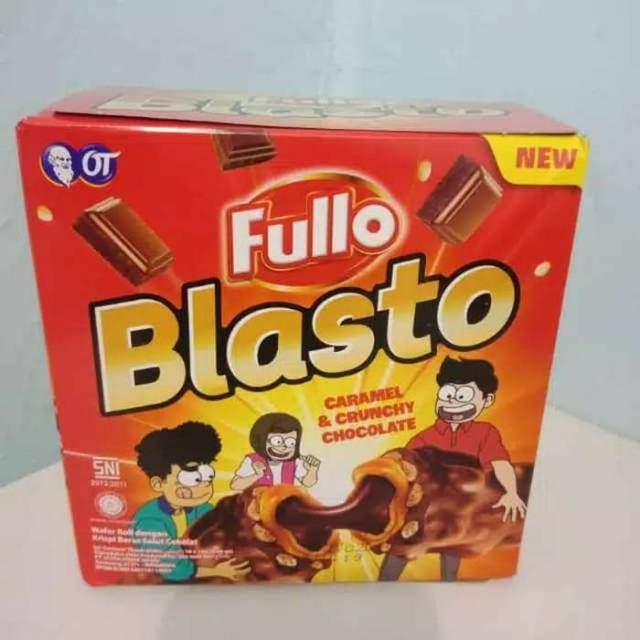 fullo blasto wafer roll