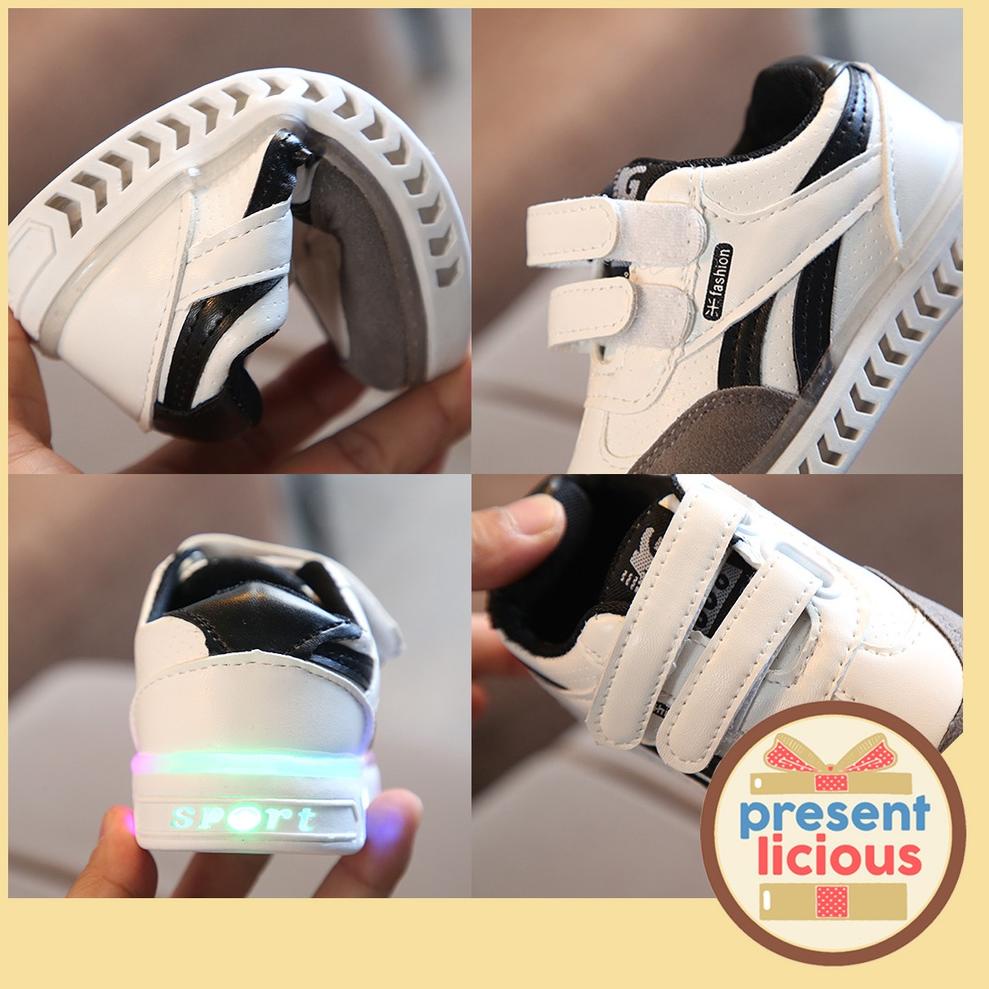 [PRODUK ASWTC] Sepatu LED Anak Import MG Sneakers / Sepatu anak casual / sepatu anak / sepatu lampu 