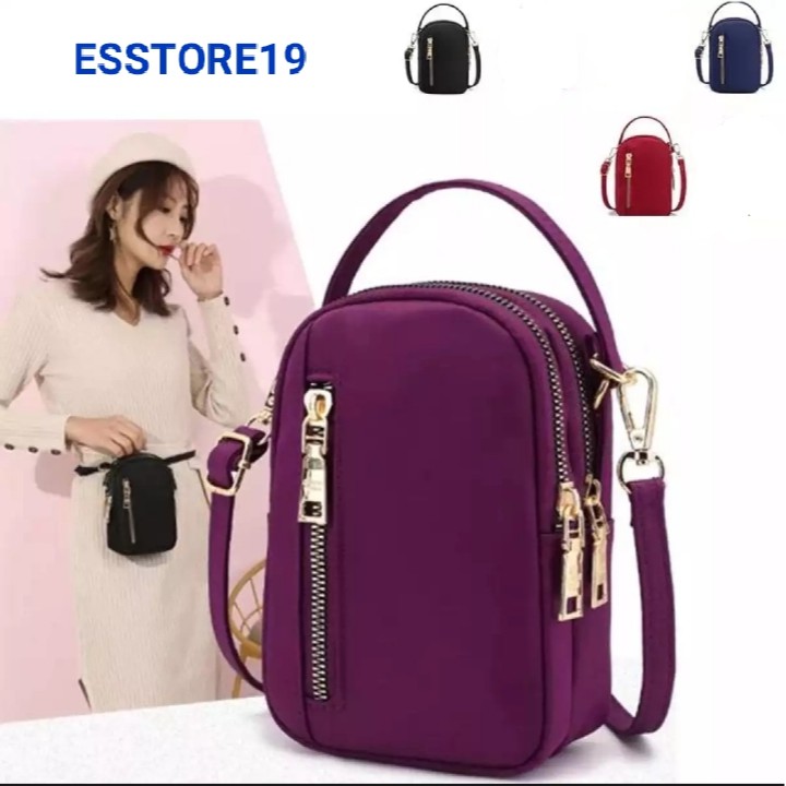 ESSTORE19- Tas Selempang Wanita Mini (Model Chibao Kapsul) / Tas  Jingjing  HIGH QUALITY