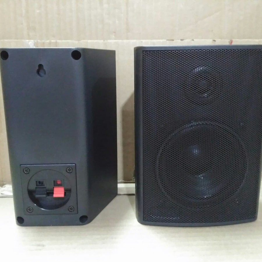 SPEAKER BOX PASIF 4 INCH DAN BRACKET FAHRENHEIT MSB 408 HARGA SEPASANG