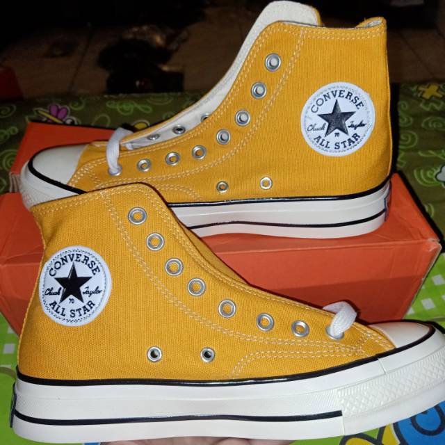 converse 70s yellow high