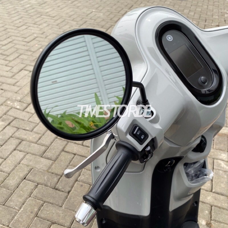 [ Classy Black Edition ] Spion yamaha fazzio bulat / spion fazio / spion motor spion klasik /classic