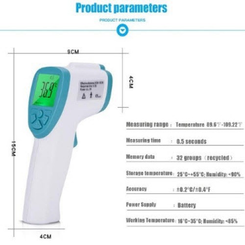 Infrared Gun Thermometer non-contact termometer baby bayi TR002