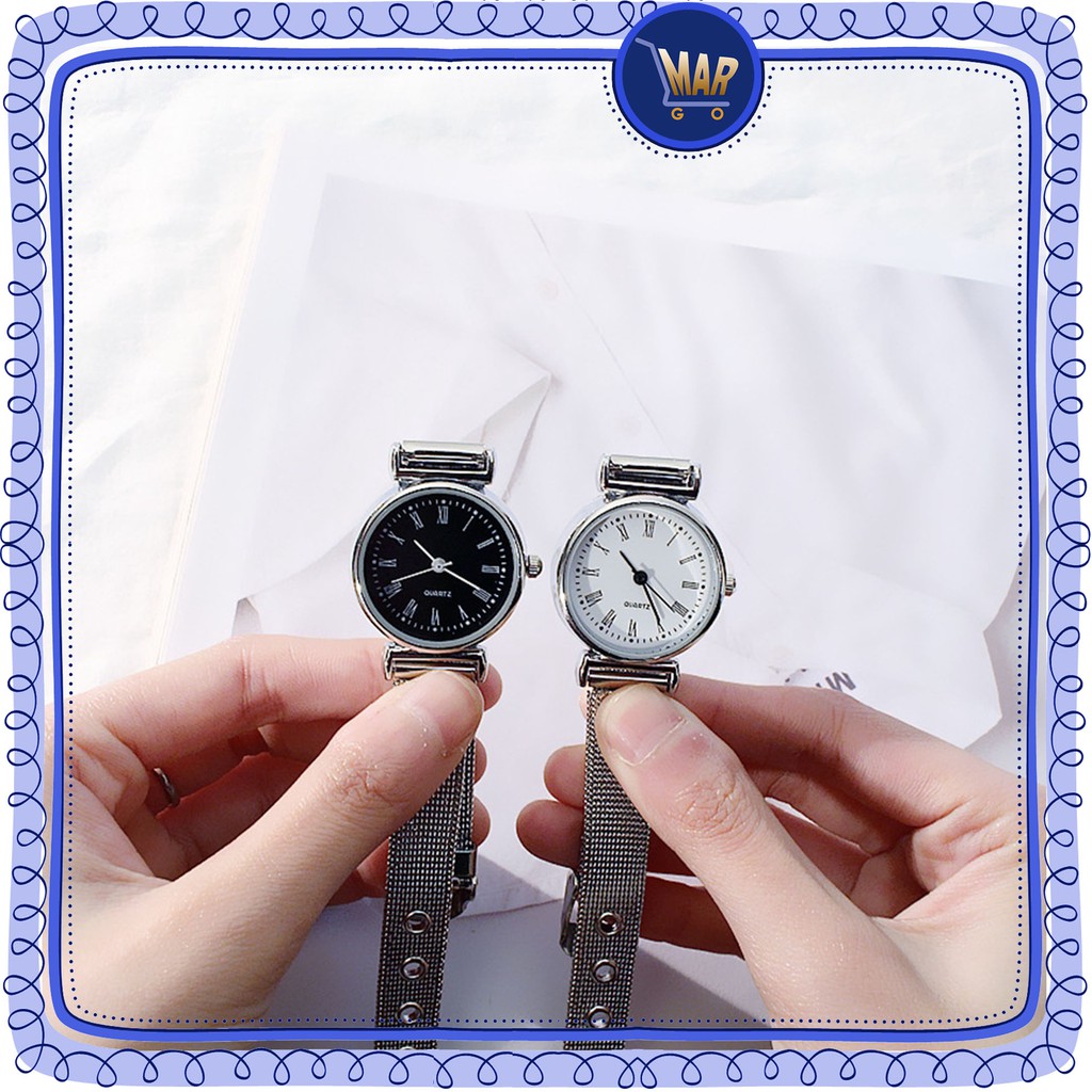 Jam Tangan Stainless Steel Jam Tangan Wanita Analog