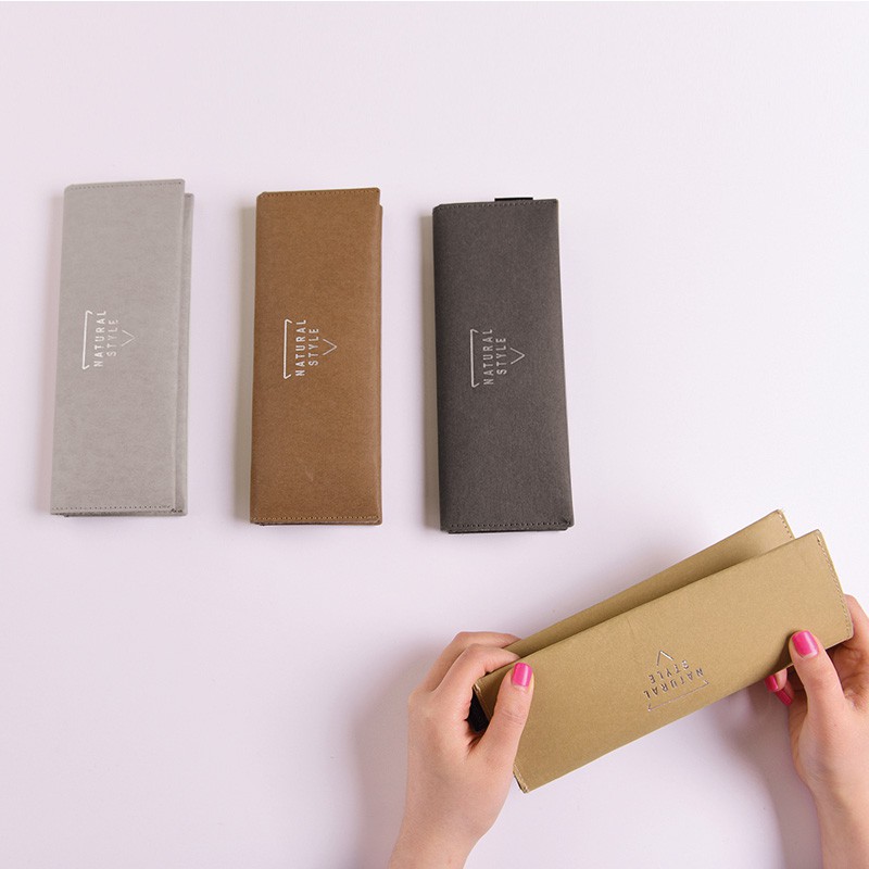 

Tempat Pensil / Natural Style Pencil Case / Tempat Pulpen
