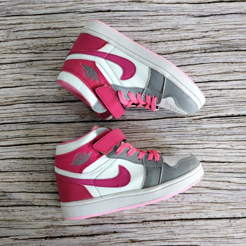 SEPATU ANAK JORDAN PINK PREMIUM QUALITY SEPATU ANAK CEWEK