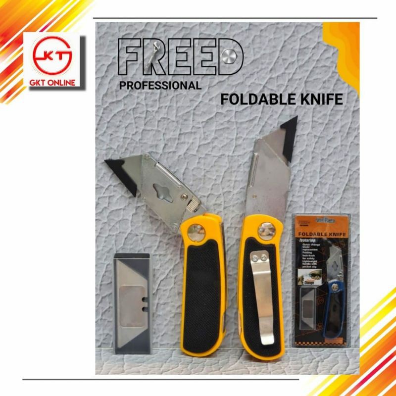 

Pisau Cutter Lipat / Folding Knife / Foldable Knife / Pisau Mini