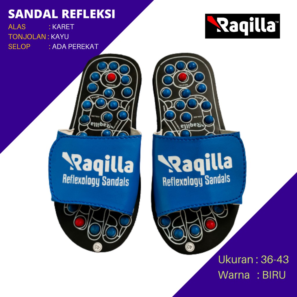 paket reseller 15 pasang sandal selop rematik BIRU