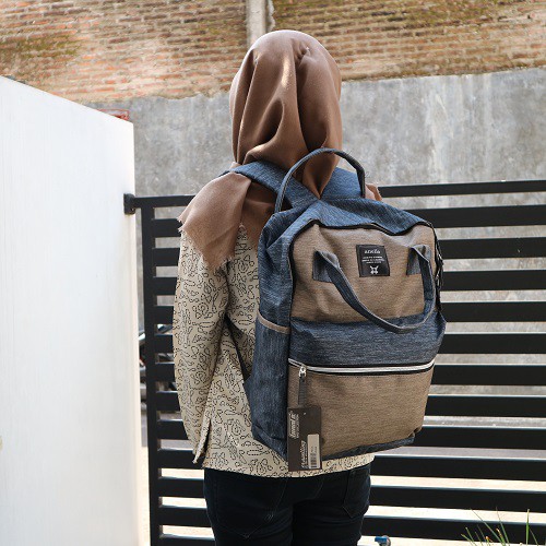 Tas Gendong SMP SMA Kuliah Perempuan Bagus Keren Fashionable Ransel Cewek Multifungsi Cantik Awet