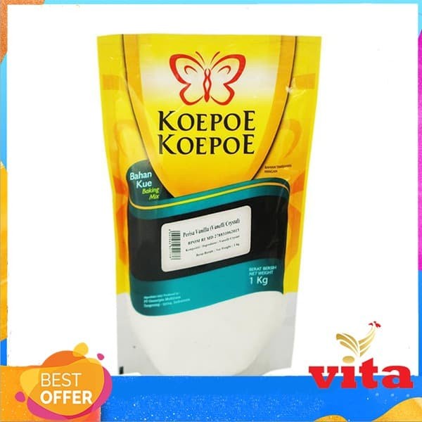 

Koepoe Koepoe Vanili 1kg