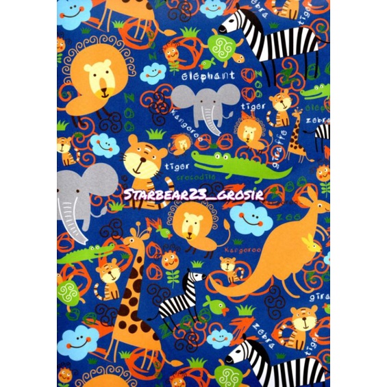 

Kertas kado Doff Crazy Zoo Sansanwawa