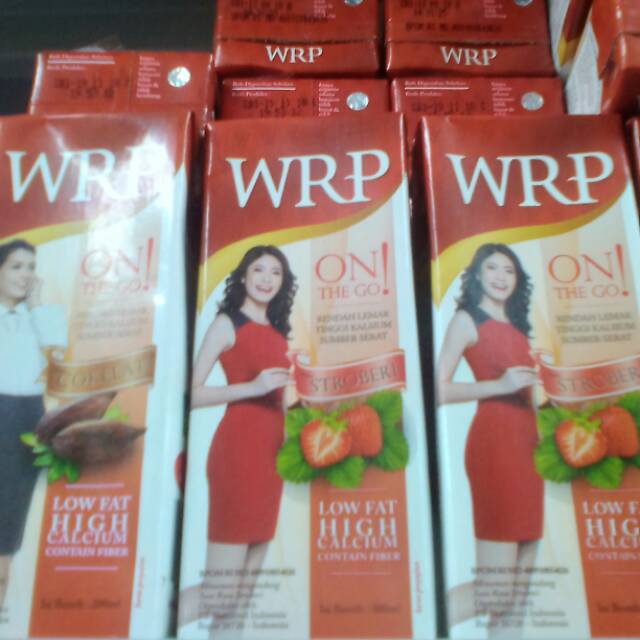 

Susu WRP 200ml rasa strawberry/cokelat