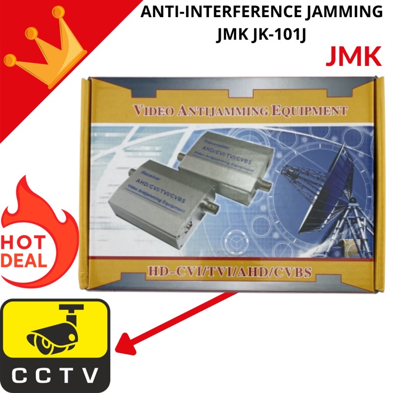 VIDEO ANTI-interference JAMMING JK101J VIDEO AMPLIFIER CCTV MONITOR SYSTEM