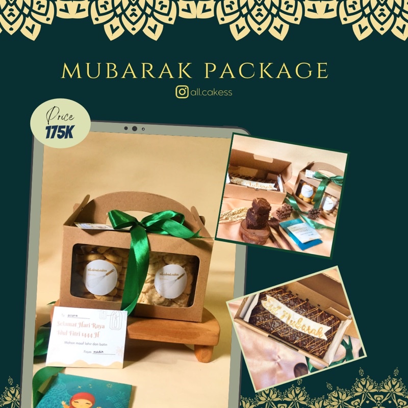 

HAMPERS LEBARAN KUE KERING -MUBARAK PACKAGE