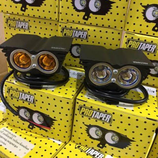 LAMPU SOROT OWL 2 MATA 3 MATA SUPER TERANG ISI 1 PCS