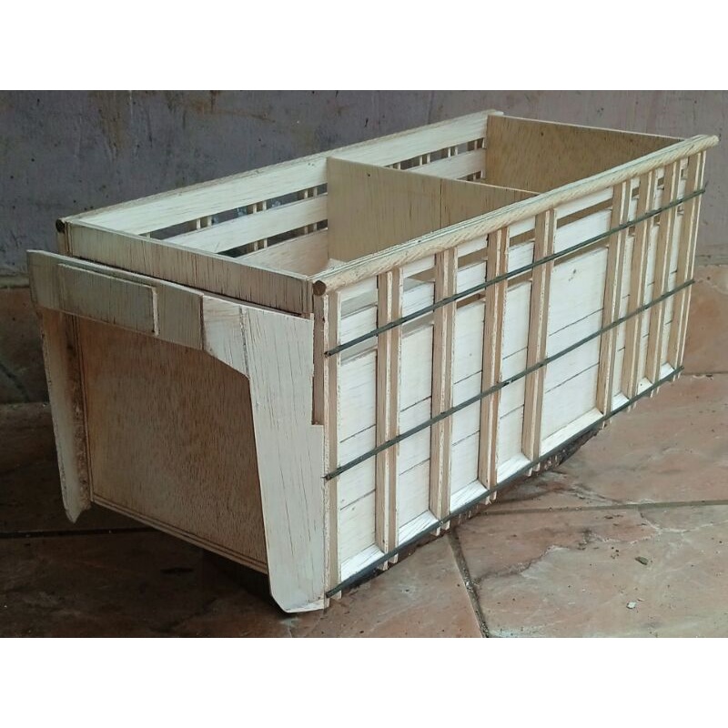 Bak miniatur truk mbois skala 1:14